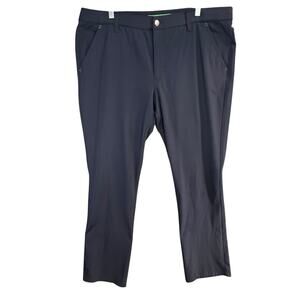 Alberto Pro Golf Pants Mens US 40 Navy 3XDRY Cooler Modern Fit Stretch OEKO-TEX